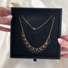 Vintage 14k Yellow Gold Beaded Swags Necklace - Video showing the piece