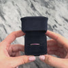 Vintage 14k White Gold Ruby Vibrant Line Band Ring - Video showing the piece