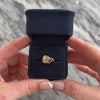 Vintage 14k Yellow Gold [Custom Carat] Artistic Freeform Cabochon Ring - Video showing the piece