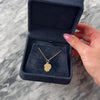 Vintage 14k Yellow Gold Adorable Child's Silhouette Charm / Pendant - Video showing the piece