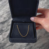 Vintage Italian 14k Yellow Gold Rope Chain Necklace - Video showing the piece