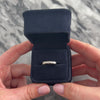 Antique 14k Yellow & White Gold Diamond Sparkling Five-Stone Blossom Band Ring - Video showing the piece