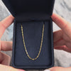 Vintage 18k Yellow Gold Flat Mariner 1.6mm (At Chain) Chain - Video showing the piece