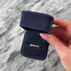 Estate 14k White Gold Diamond Playful Mixed-Shape Band Ring - Video showing the piece