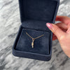 Vintage 9k Yellow Gold Musical Trumpet Charm / Pendant - Video showing the piece