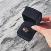 Vintage 10k Yellow Gold 1.5cttw Garnet Marquise Cluster Ring - Video showing the piece