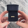 Antique 14k Yellow Gold .79cttw Old Mine Cut Diamond Tall Fabulous Glittering Cluster Ring - Video showing the piece