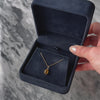 Antique 14k Yellow Gold 1.1ct Citrine Claw Prong Charm / Pendant - Video showing the piece