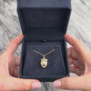 Vintage 14k Yellow Gold Dual-Sided Drama Mask Charm / Pendant - Video showing the piece