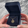 Vintage 14k Yellow Gold Open Blooming Flower Charm / Pendant - Video showing the piece