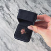 Vintage 14k Yellow Gold 2.8cttw Pink Garnet Swirling Waterfall Ring - Video showing the piece