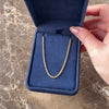 Antique 14k Yellow Gold 2.2mm Swiveling Dog Clip Rope Collar Chain - Video showing the piece