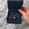 Vintage Italian Small 18k Yellow Gold Lucky Number 13 Charm / Pendant- Video showing the piece