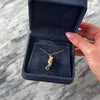 Vintage 14k Yellow Gold Bahamas Figural Scuba Diver Charm / Pendant - Video showing the piece