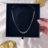 Vintage Italian 18k White Gold 1.01cttw Ruby Diamond Statement Necklace - Video showing the piece