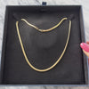 Vintage 10k Yellow Gold Sinuous Snake Chain Necklace - Video showing the piece