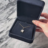 Antique 14k Yellow Gold Old Mine Diamond Enamel Lucky Clover & Wishbone Pendant - Video showing the piece