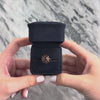 Vintage Italian 18k Yellow Gold 2.46cttw Garnet Blooming Crimson Flower Ring - Video showing the piece
