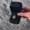 Antique Art Deco 14k Yellow Gold Old Mine Cut Diamond Intricate Filigree Ring -Video showing the piece