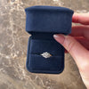 Antique Edwardian 14k Yellow Gold & Platinum Old Mine Cut Diamond Ornate Openwork Milgrain Plaque Ring - Video showing the piece