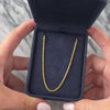 Estate Italian 14k Yellow Gold 1.8mm Essential Rope Chain - Video showing the piece