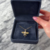 Vintage 10k Yellow Gold Soaring Flying Fish Charm / Pendant - Video showing the piece