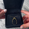 Vintage Italian 14k Yellow Gold Scalloped Edge Pendant Holder Pendant - Video showing the piece