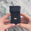 Antique 14k Rosy Yellow Gold Dainty Decorated Heart Initial 