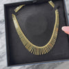 Vintage Italian 14k Yellow Gold Graceful Graduating Fringe Necklace - Video showing the piece