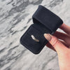 Vintage Platinum 1.46cttw Old Mine Cut Diamond Incredible Curving Band Ring  - Video showing the piece