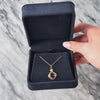 Antique 14k Yellow Gold 2ct Amethyst Pearl Gleaming Geometric Charm / Pendant - Video showing the piece