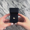 Vintage 14k Yellow Gold Opal Dainty Swirling Shimmer Ring - Video showing the piece
