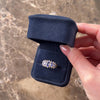 Vintage 14k Yellow Gold 1.8cttw Tanzanite Diamond Pretty Oval Line Ring - Video showing the piece