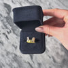 Vintage 14k Yellow Gold Diamond Open Arrow Band Ring - Video showing the piece