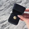 Vintage Italian 18k Yellow Gold Pearl Chic Cluster Ring - Video showing the piece