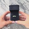 Estate 14k White Gold .58cttw Emerald Diamond Striking Radiating Circle Line Ring - Video showing the piece