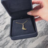 Vintage Lightweight 14k Yellow Gold Dimensional Hair Dryer Charm / Pendant - Video showing the piece