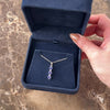 Estate 14k White Gold 1.12cttw Tanzanite Diamond Sparkling Lavender Pendant - Video showing the piece