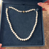 Vintage 14k Yellow Gold Pearl Timeless Strand Ball Fluted Ball Clasp Necklace - Video showing the piece