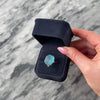 Vintage 10k Rosy Yellow Gold 20.88ct Aquamarine Fabulous Carved Leaf Cocktail Ring - Video showing the piece