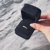 Vintage 14k Yellow Gold Diamond 5-Stone Band Ring - Video showing the piece