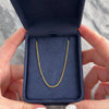 Vintage 18k Yellow Gold Classic Cable Link 1.4mm Chain - Video showing the piece