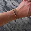 Estate 14k Yellow Gold 2.35cttw Diamond Articulated (Flexible) Line Bracelet - Video showing the piece
