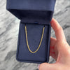 Vintage 14k Yellow Gold Everyday Rope 1.8mm Chain - Video showing the piece