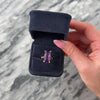 Vintage 14k Yellow Gold 7.4ct Amethyst Bold Elongated Recangular Cocktail Ring - Video showing the piece