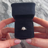 Antique Art Deco 14k White Gold .6cttw Diamond Tall Intricate Setting Cluster Ring - Video showing the piece