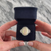 Vintage 18k Yellow Gold 7.29ct Opal 1.03cttw Diamond Fabulous Architectural Cocktail Ring - Video showing the piece