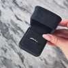 Vintage 14k White Gold .26cttw White & Black Diamond Alternating Band Ring - Video showing the piece