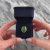 Vintage 14k Yellow Gold 10.96ct Jade Refined Oval Cabochon Ring - Video showing the piece