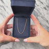 Vintage 14k Yellow Gold 1.4mm Classic Long Cable Link Chain - Video showing the piece